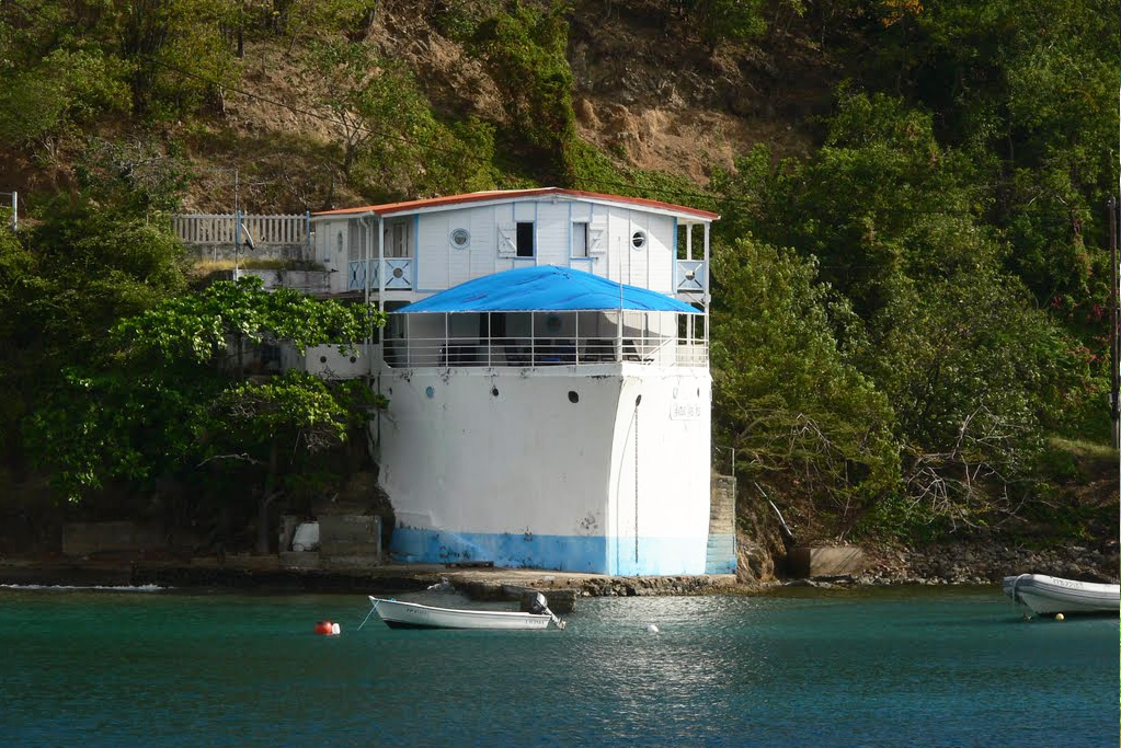 La Maison bateau d'Adolphe Catan Terre-de-Haut